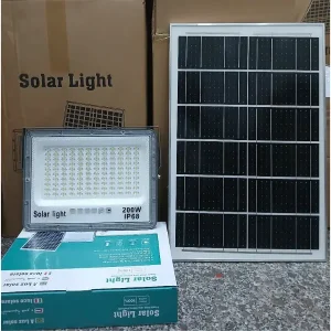 Đèn Pha Năng Lượng Mặt Trời Mắt Ngọc 200W | Model: MN-200