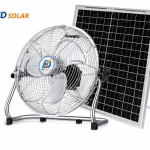 Quạt năng lượng mặt trời chân quỳ cao cấp JD-S8800 [Pin Mono]